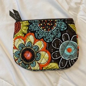 Vera Bradley:Flower Shower zip pouch